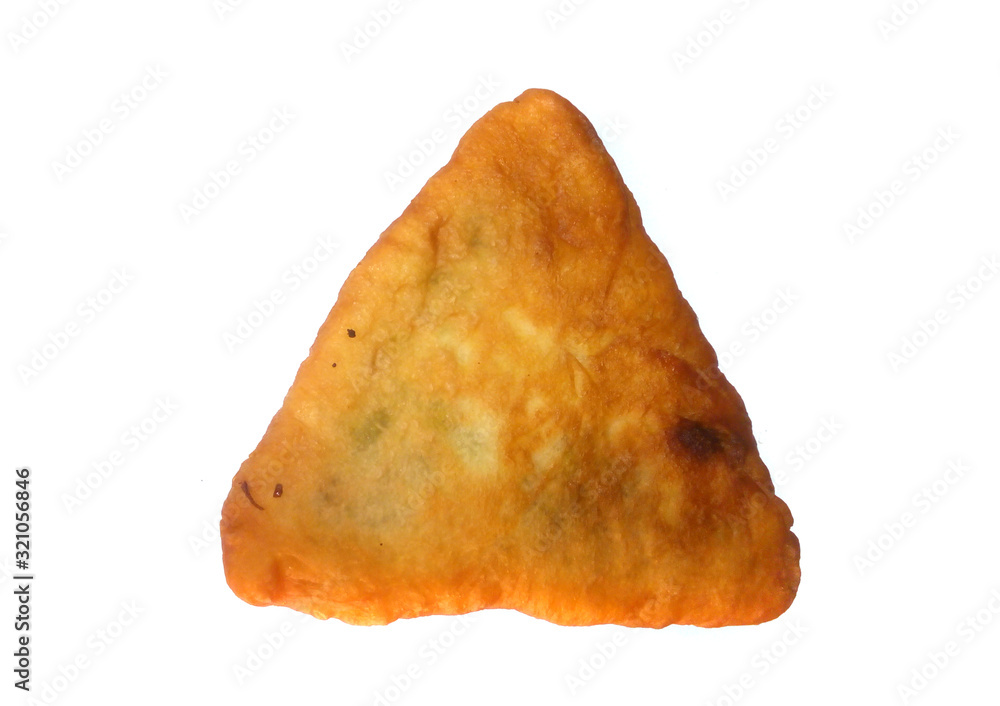 patty pie isolated on white background