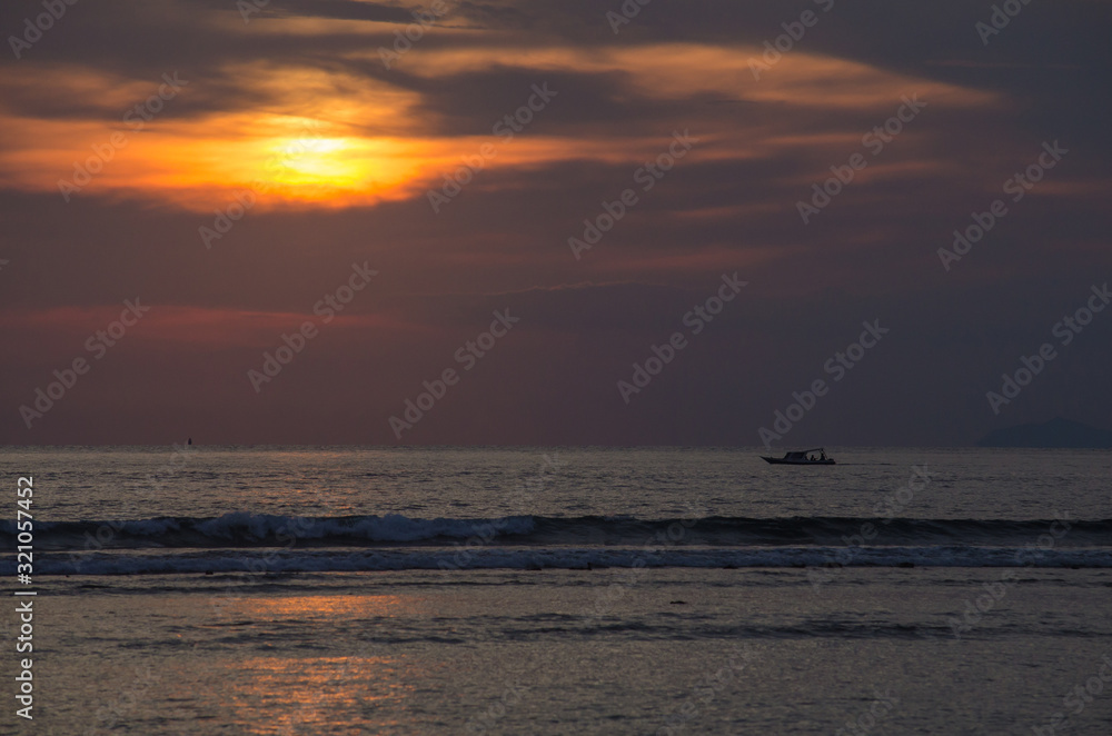 Gili Trawangan. Sunset in Indonesia