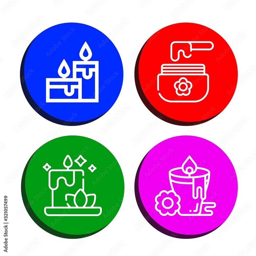 wax icon set wax icon set