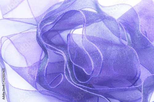 sheer colored ribbon, digital generated background 