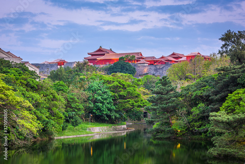 Konstfotografi Okinawa, Japan at Shuri Castle