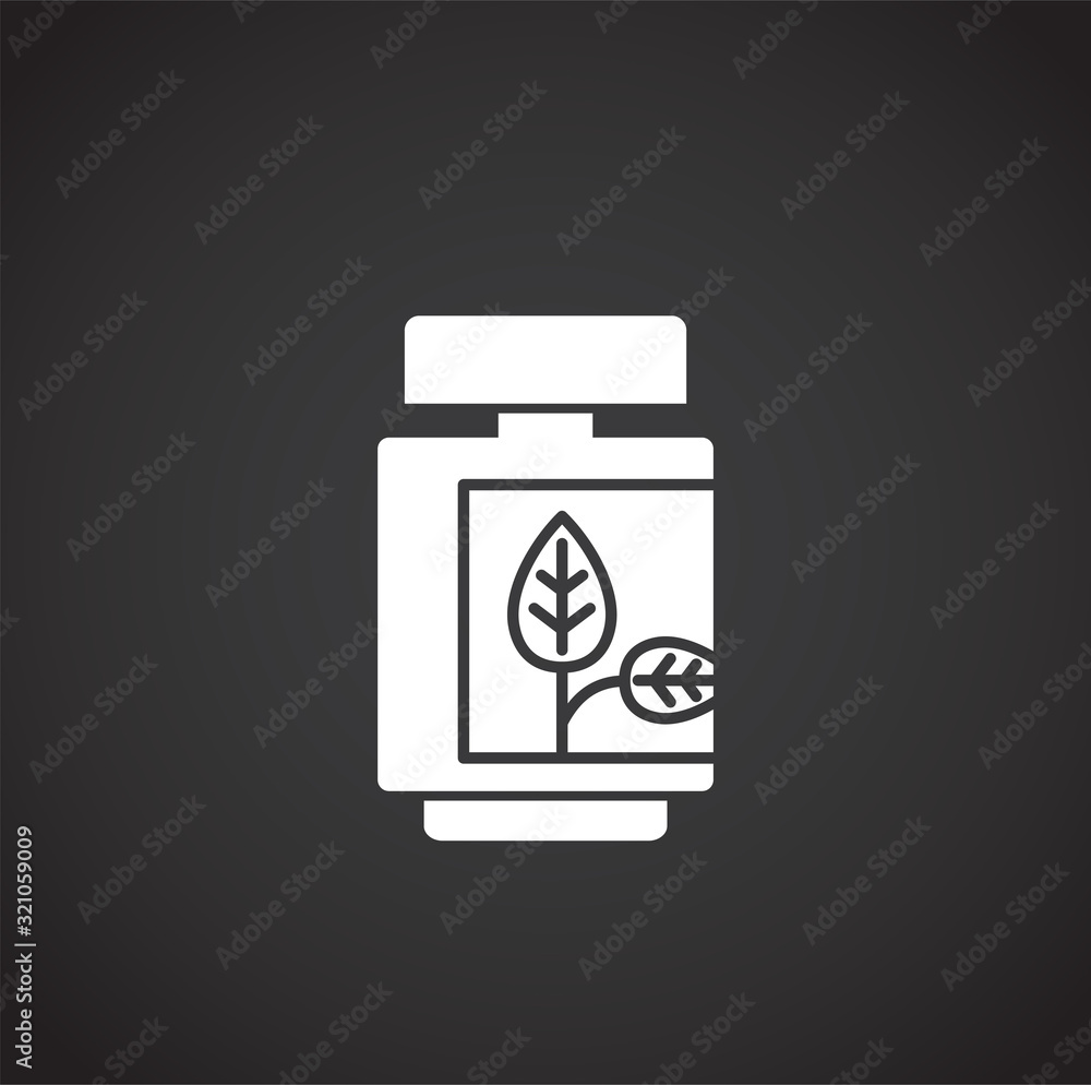 Natural cosmetics related icon on background for graphic and web design. Creative illustration concept symbol for web or mobile app Natural cosmetics related icon on background for graphic and web design. Creative illustration concept symbol for web or mobile app