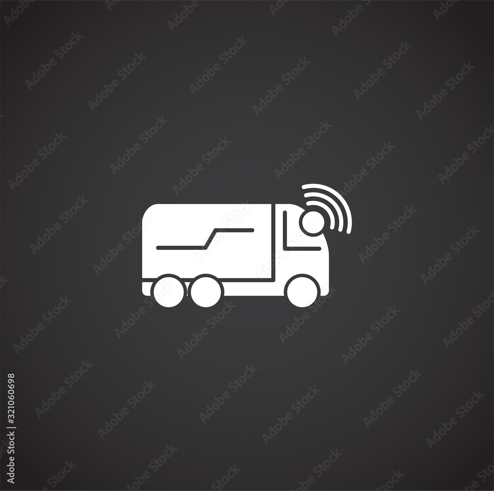 Future transportation related icon on background for graphic and web design. Creative illustration concept symbol for web or mobile app Future transportation related icon on background for graphic and web design. Creative illustration concept symbol for web or mobile app