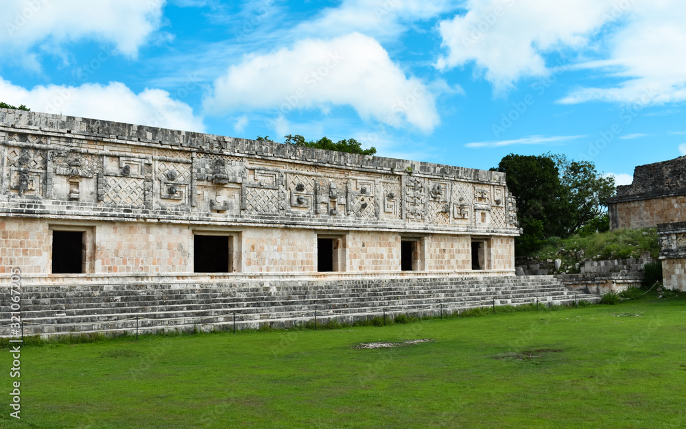 The Governor's Palace on the Maya site in Uxmal