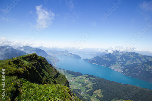 view over lake lucerne, seen from Niederbauen © Luciernaga