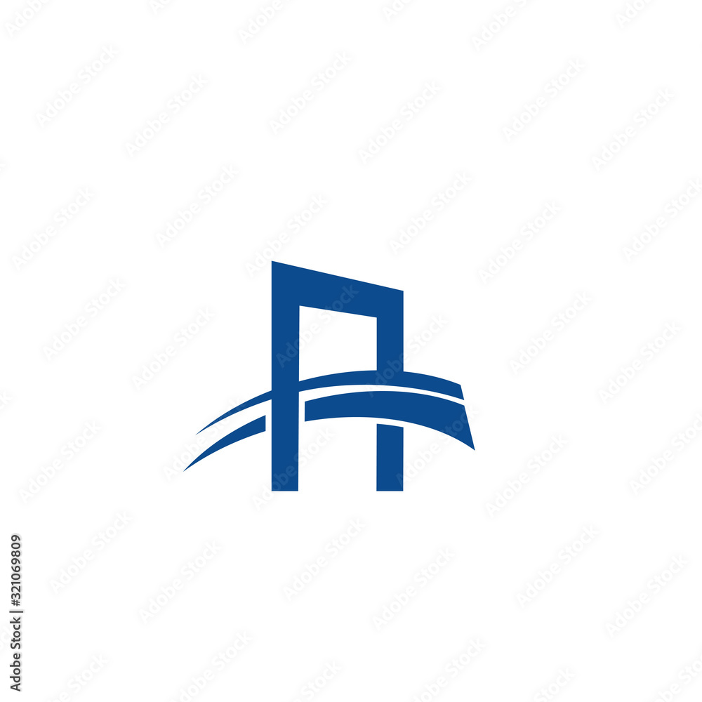 Bridge Logo Template vector icon Bridge Logo Template vector icon