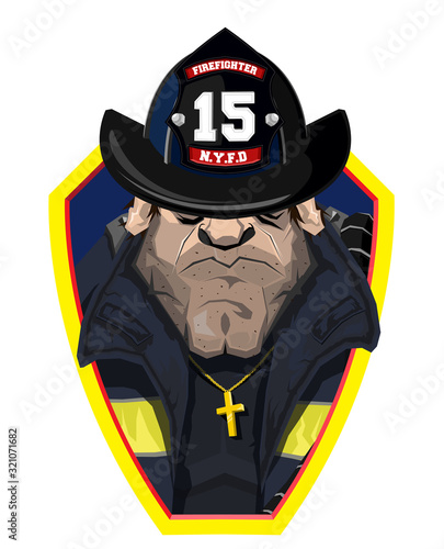American Heroes New York Fireman