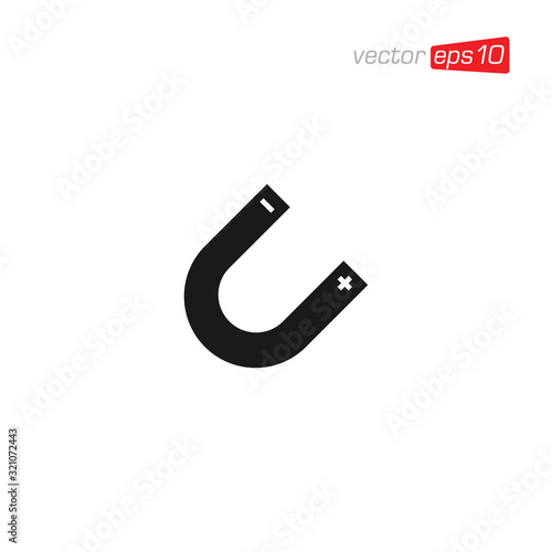 Magnet Icon Design Vector Template