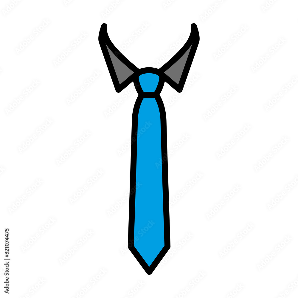 Tie icon vector Tie icon vector
