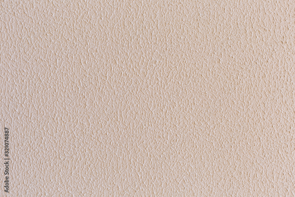 Fototapeta premium Closeup view photography of light pastel color wall of house. Abstract photo background.