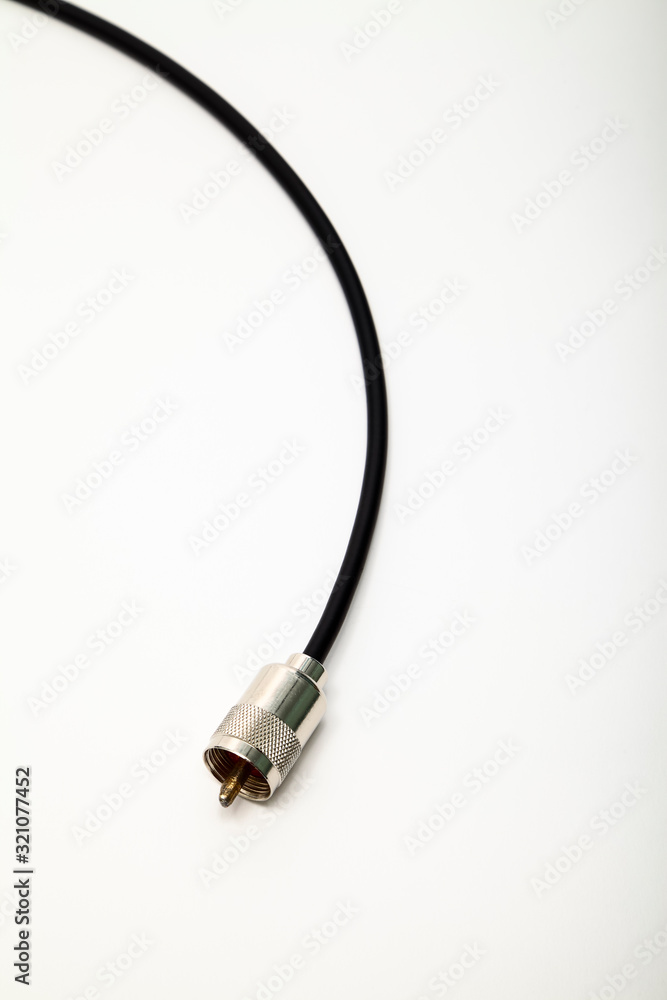 50 ohm coaxial cable terminated with a pl259 connector 50 ohm coaxial cable terminated with a pl259 connector