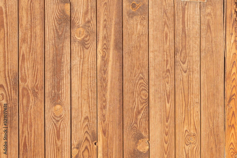 Fototapeta premium Wooden plank texture closeup