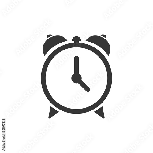 Alarm Clock Icon Vector Illustration