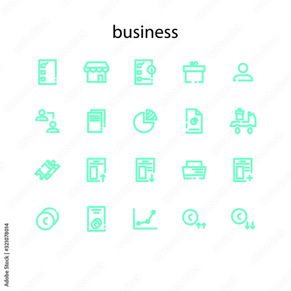 desaign business icons for websait or application desaign business icons for websait or application