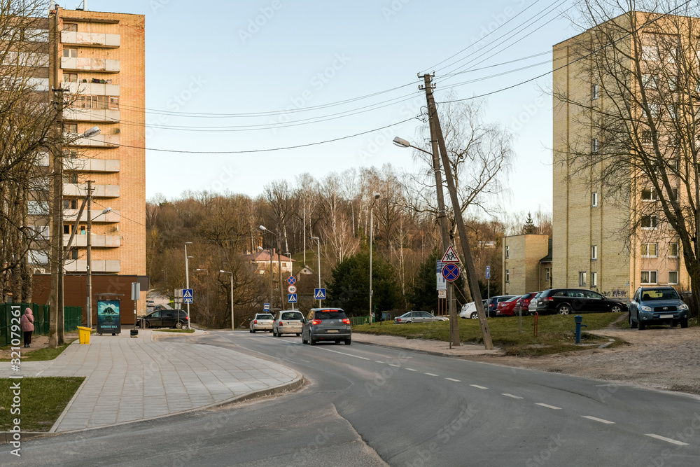 Markuciai district landscape and architecture