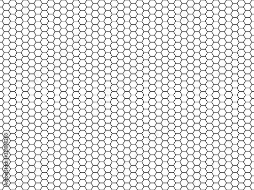Hexagon honeycomb pattern. Honey hexagonal backdrop, mosaic cells structure, geometric line grid texture vector seamless carbon, mosaic backdrop. technology carbon structure