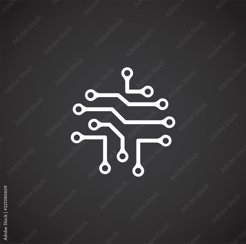 Nano tech related icon on background for graphic and web design. Creative illustration concept symbol for web or mobile app Nano tech related icon on background for graphic and web design. Creative illustration concept symbol for web or mobile app