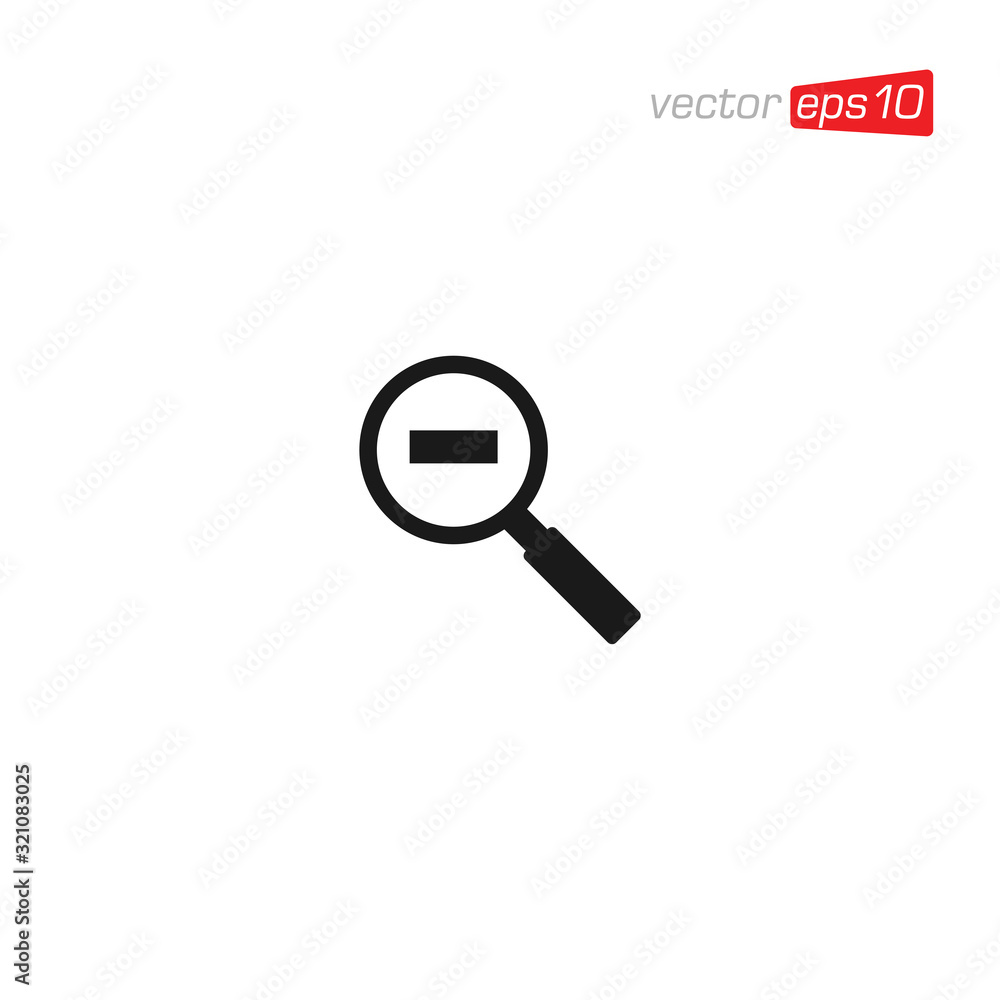 Magnifying Glass Icon Design Vector Magnifying Glass Icon Design Vector