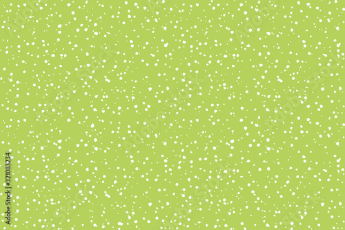 Green background with white dots