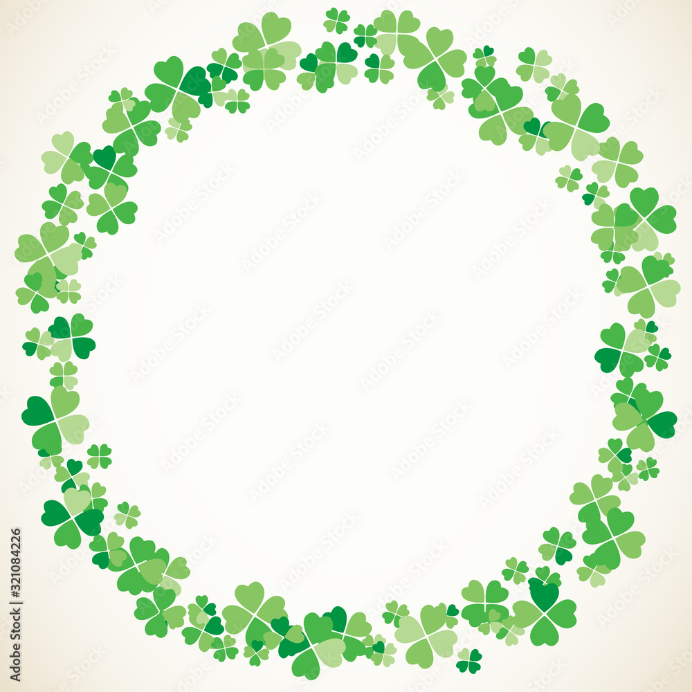 Saint Patrick's Day frame background Saint Patrick's Day frame background