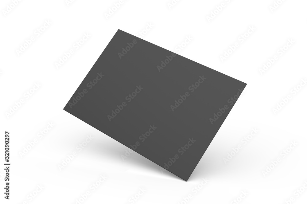 Blank postcard, flyer and pamphlet for mock up, 3d render illustration. Blank postcard, flyer and pamphlet for mock up, 3d render illustration.