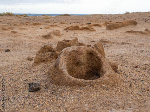 sand deposits formations of doubtful origin photo