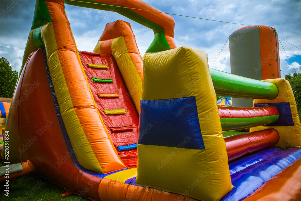 Rubber obstacle course