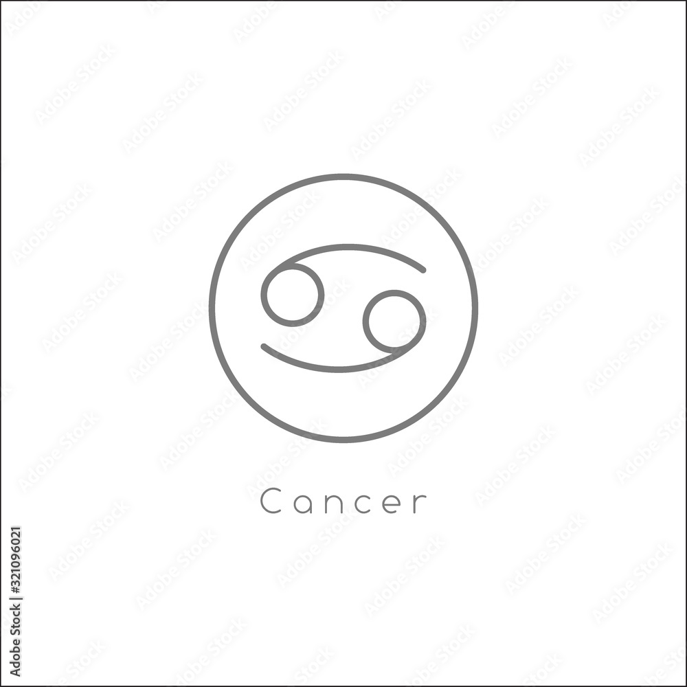 Obraz premium Girl zodiac sign.