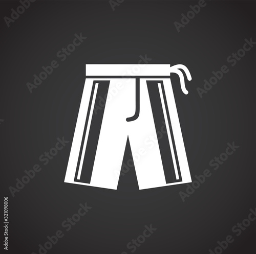 Travel related icon on background for graphic and web design. Creative illustration concept symbol for web or mobile app