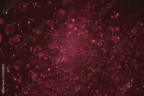 abstract background bubble with particles, abstract background with lights bokeh, Grunge texture                                © Ronny sefria