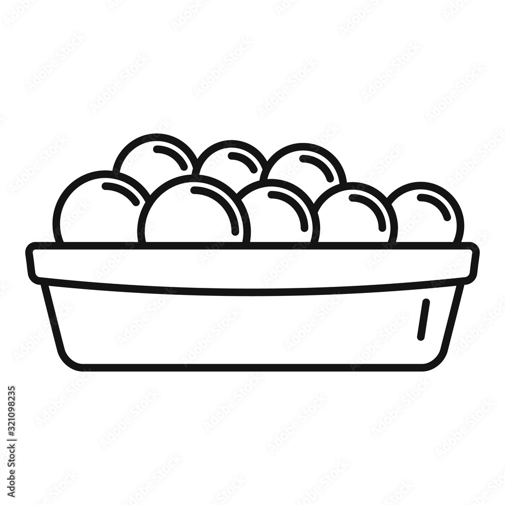 Olive bowl icon. Outline olive bowl vector icon for web design isolated on white background Olive bowl icon. Outline olive bowl vector icon for web design isolated on white background