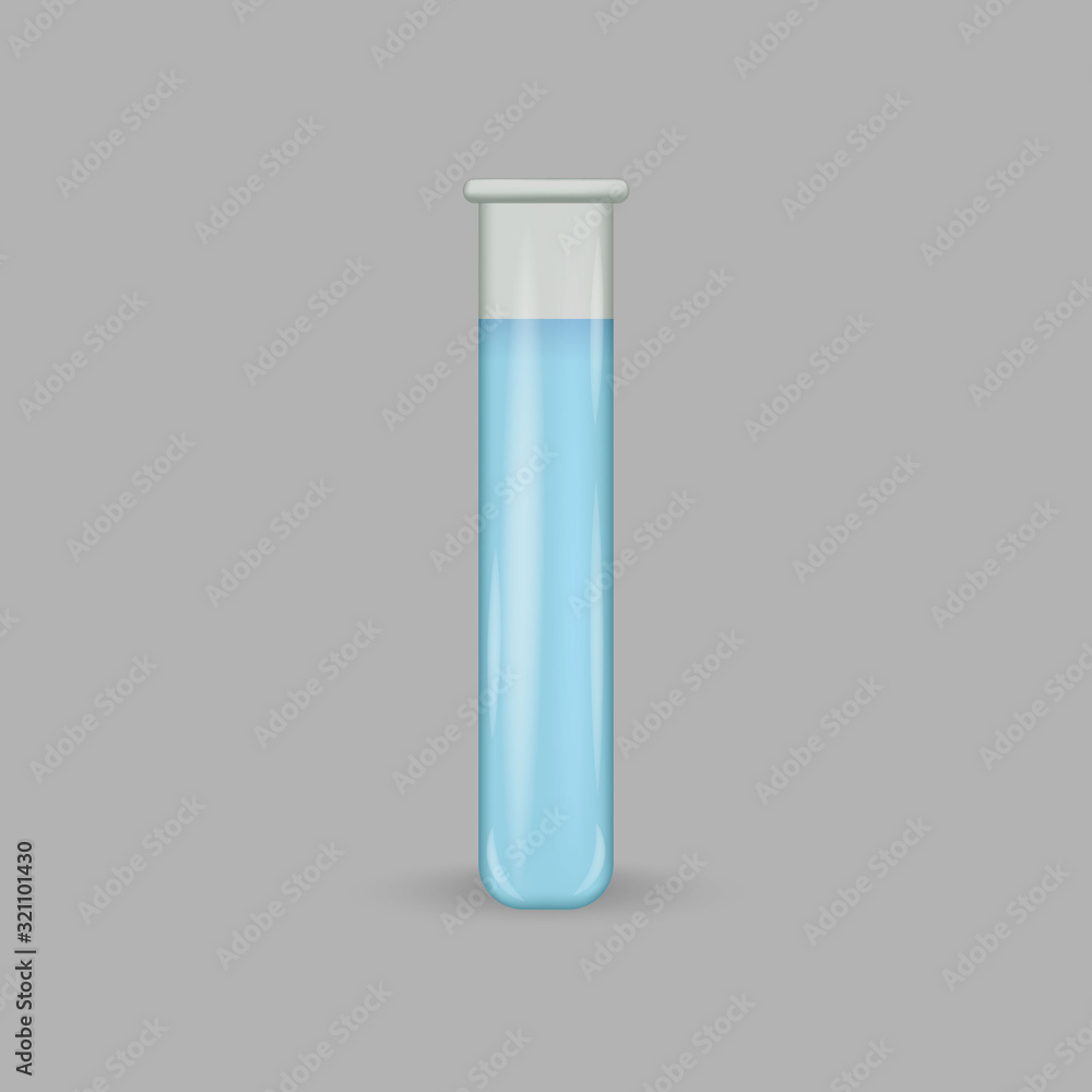 3d realistic laboratory tube 3d realistic laboratory tube