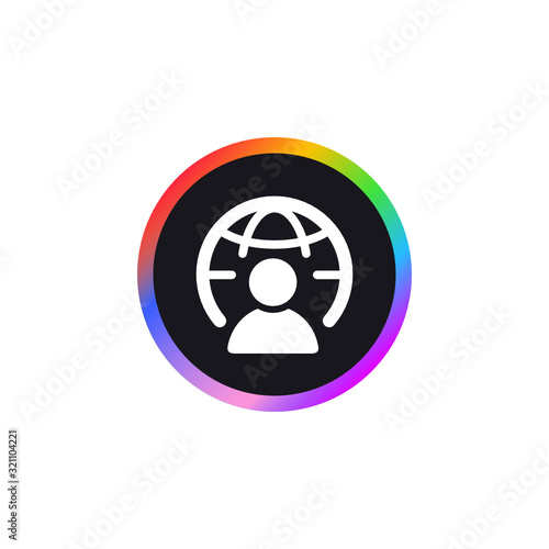 Online Profile -  App Icon