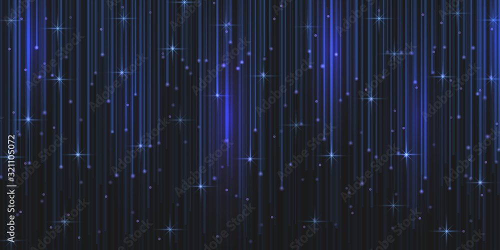 rain glitter particles with magic light sparks falling. rain glitter particles with magic light sparks falling.