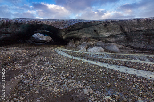 Glacier walk in Vatnajökull glacier (Iceland)