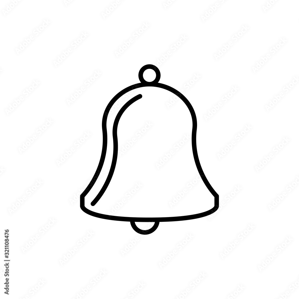 bell and christmas bells icon design vector logo template EPS 10 bell and christmas bells icon design vector logo template EPS 10