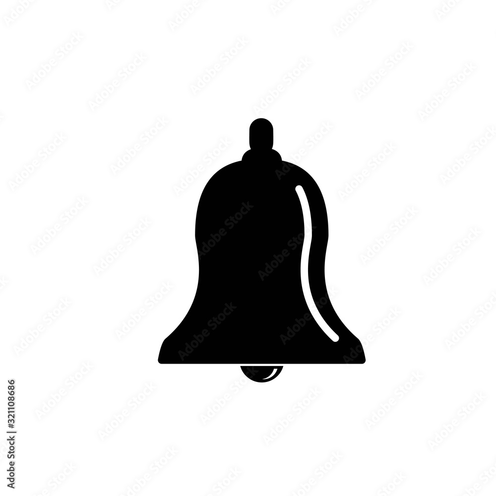 bell and christmas bells icon design vector logo template EPS 10 bell and christmas bells icon design vector logo template EPS 10