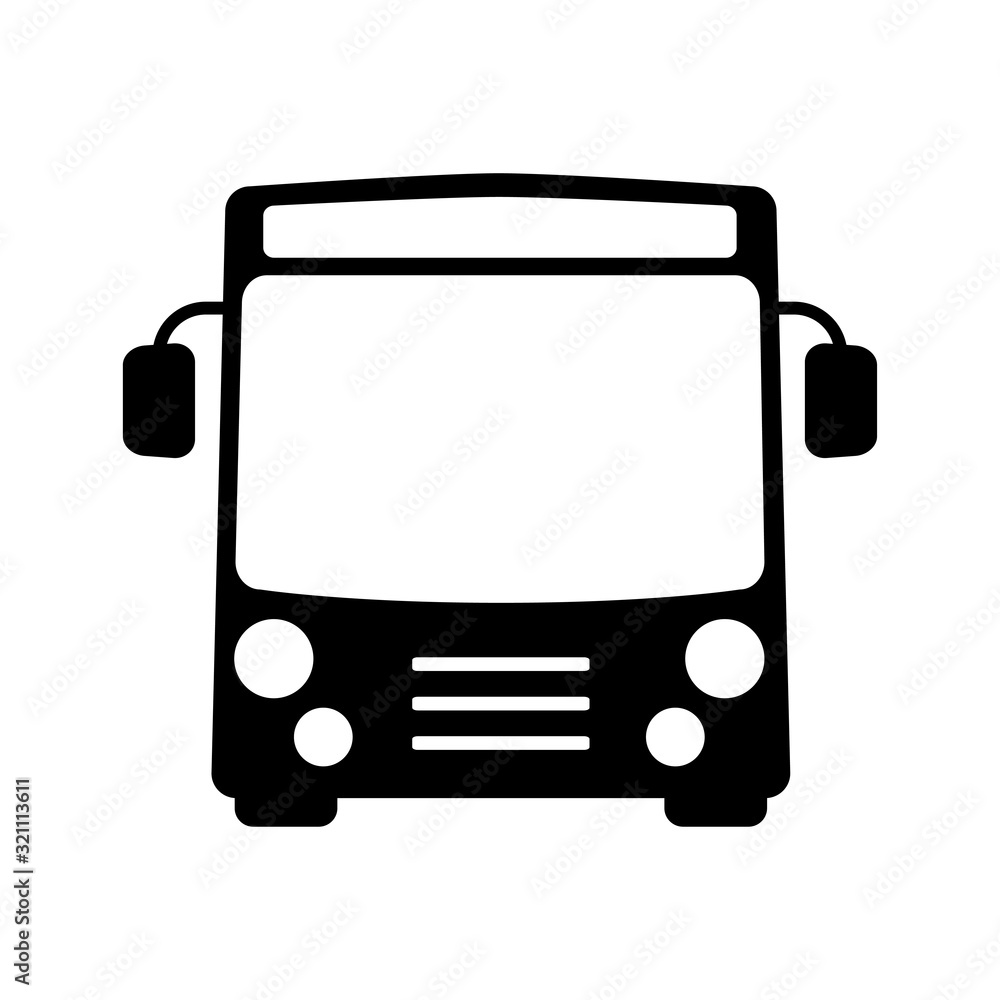 bus icon design vector logo template EPS 10 bus icon design vector logo template EPS 10