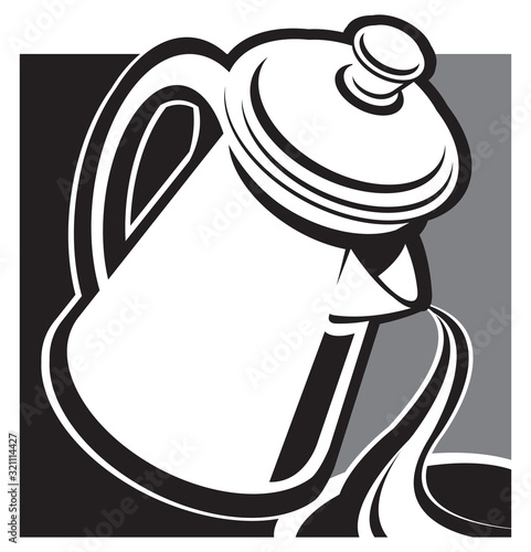 Coffee pot icon