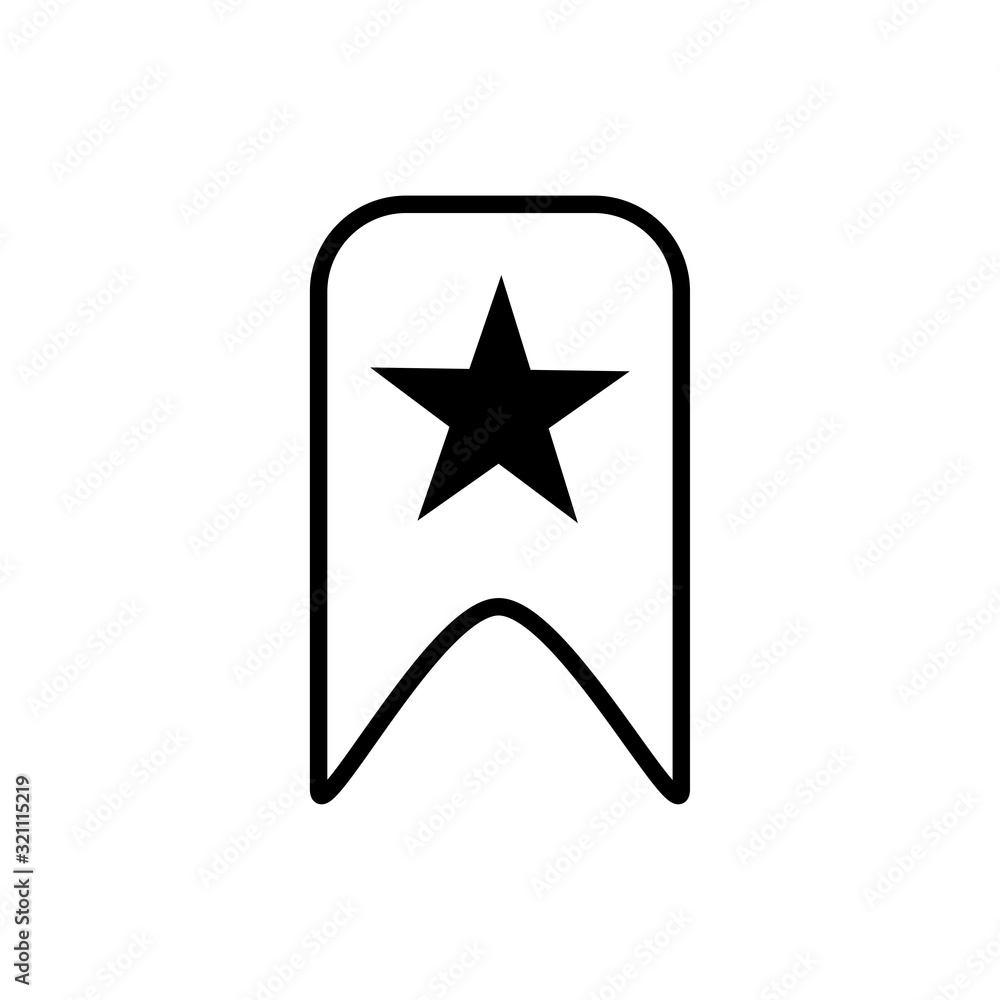 book mark icon vector design template EPS10 book mark icon vector design template EPS10