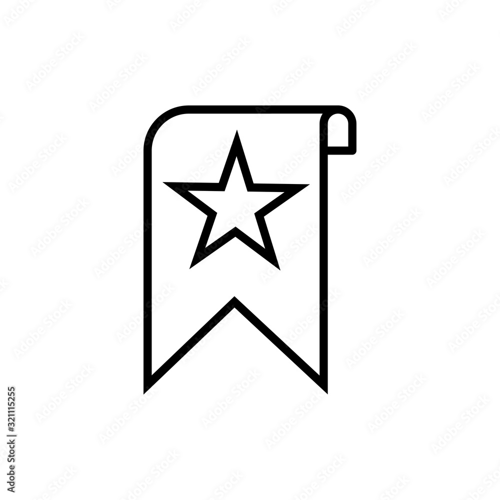 book mark icon vector design template EPS10 book mark icon vector design template EPS10