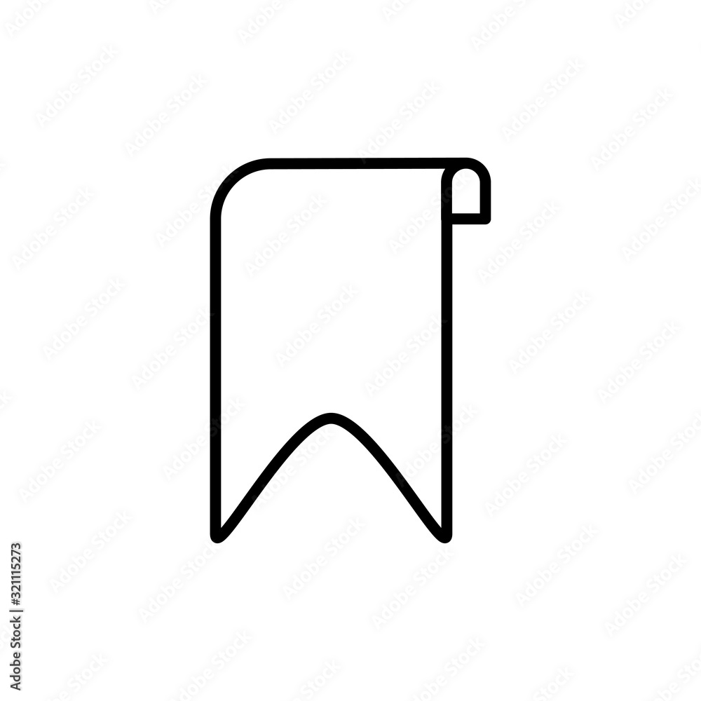 book mark icon vector design template EPS10 book mark icon vector design template EPS10