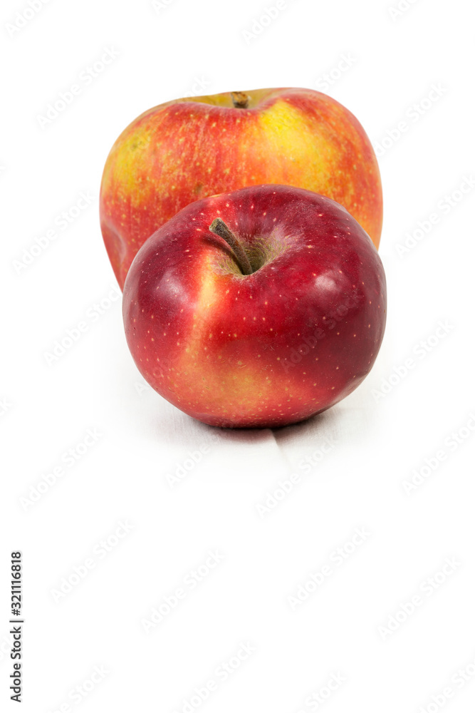 Fresh apples on white. Isolated elements for design layouts. Fresh apples on white. Isolated elements for design layouts.