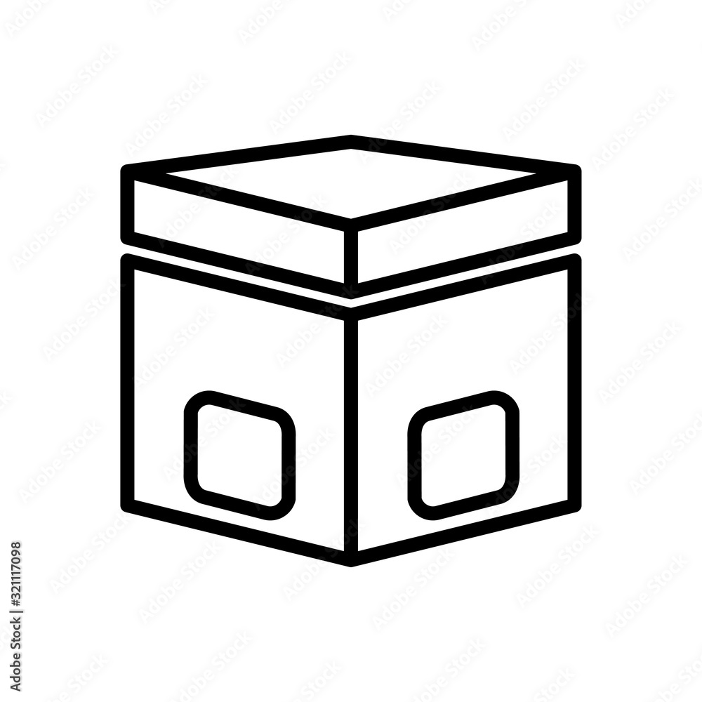 box icon design vector logo template EPS 10 box icon design vector logo template EPS 10