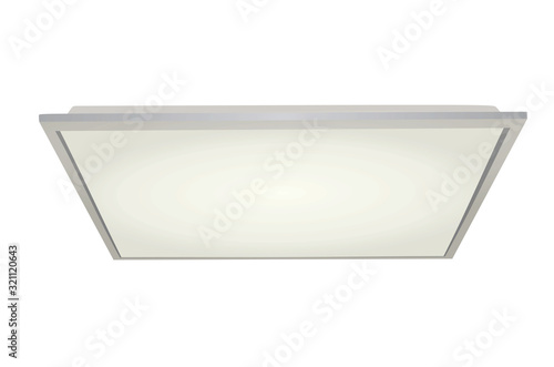 Led light frame. vector illustration