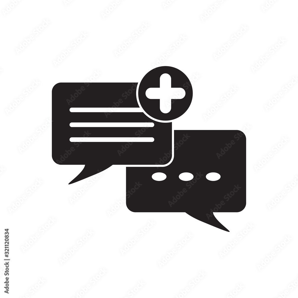 bubble speech icon design vector logo template EPS 10 bubble speech icon design vector logo template EPS 10