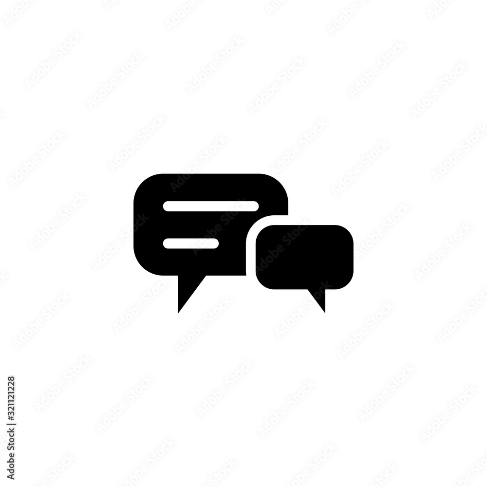 bubble speech icon design vector logo template EPS 10 bubble speech icon design vector logo template EPS 10