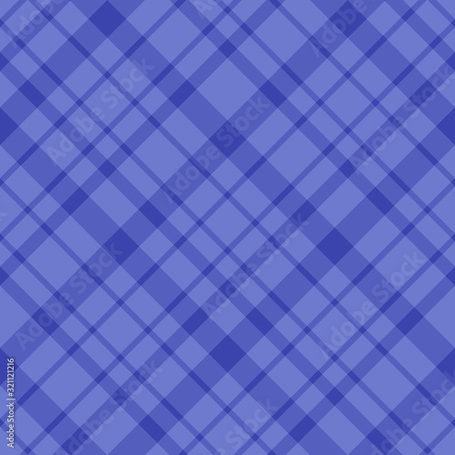 Seamless pattern in wonderful dark blue colors for plaid, fabric, textile, clothes, tablecloth and other things. Vector image. 2