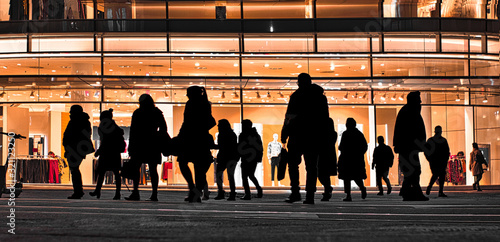 Shopping in der City photo