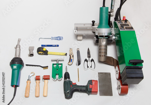 Tool kit for waterproofing and insulation